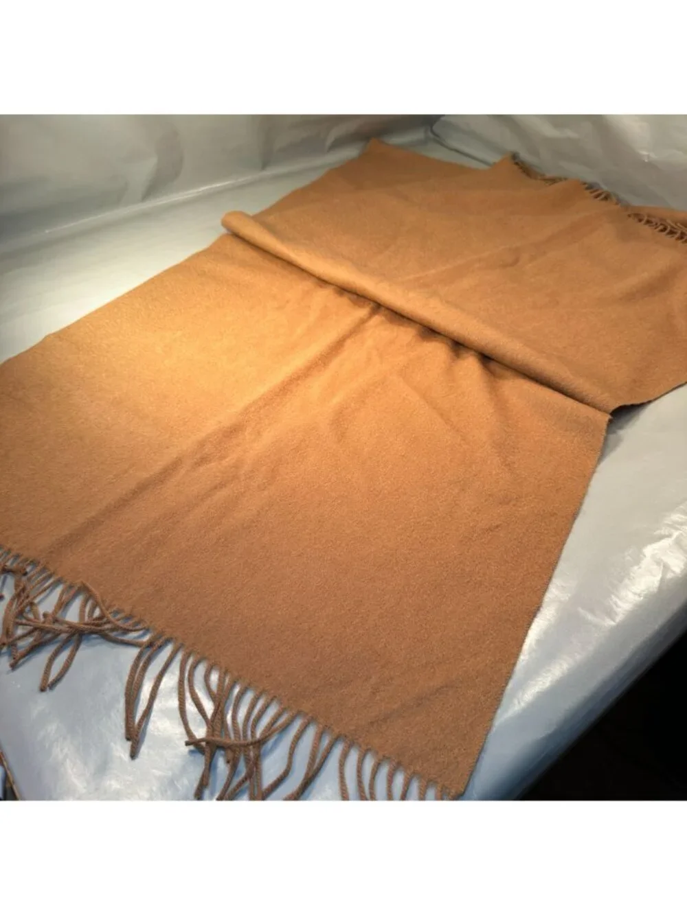 Scotch Soda Maison Scotch Wool Shawl Throw Grandiose Formidable Fringe Wrap
